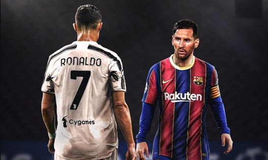 Messi và Ronaldo gặp lại nhau tại Champions League. Ảnh: Bleacher Reports