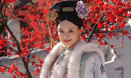 Nữ diễn viên Tôn Lệ trong phim cổ trang "Chân Hoàn Truyện". Ảnh: Weibo