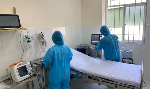 Bệnh viện điều trị COVOD-19 tại Cần Giờ. Nguồn: Sở Y tế TPHCM