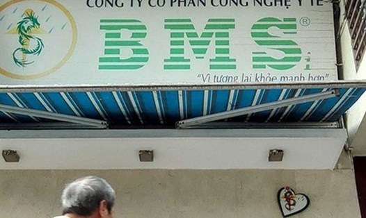 Công ty BMS liên quan đến chiếm đoạt tiền của người bệnh ở Bệnh viện Bạch Mai. Ảnh: TTT