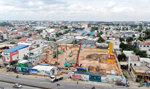 Dự án Phuc Dat Tower đang gây tiếng vang trên thị trường bất động sản khi sở hữu vị trí đắt giá ngay mặt tiền đại lộ Phạm Văn Đồng nối dài. Ảnh: Duy Quang