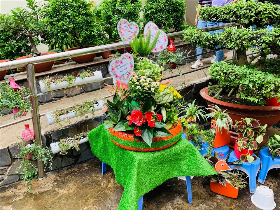 Một trong những sản phẩm tại hội thi. Ảnh: Đức Long