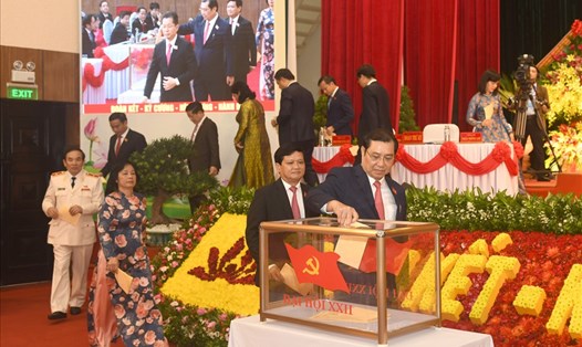 Đà Nẵng bầu 51 uỷ viên Ban Chấp hành Đảng bộ khoá XXII. Ảnh: Đăng Văn