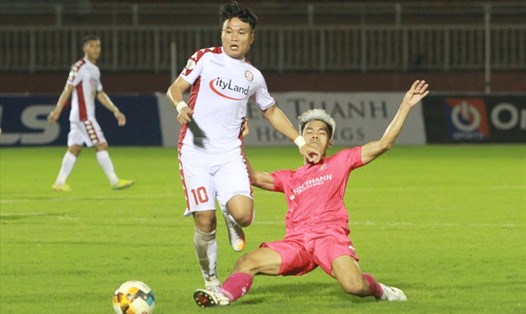 Cả Sài Gòn và TPHCM đều đá sân nhà ở vòng cuối V.League. Ảnh: Thanh Vũ