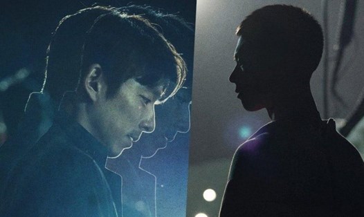 Hình ảnh của Gong Yoo và Park Bo Gum trong phim mới. Ảnh chụp màn hình.