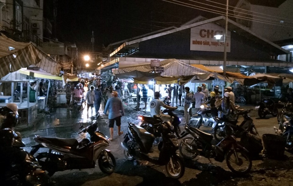 Hiện trường xảy ra vụ việc. Ảnh Nhật Hồ