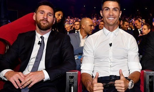 Messi và Ronaldo đã không so tài trực tiếp hơn 2 năm. Ảnh Getty