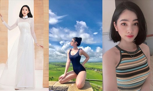Cẩm Đan - 18 tuổi đang là ứng cử viên nặng kí tại Hoa hậu Việt Nam 2020. Ảnh: SV
