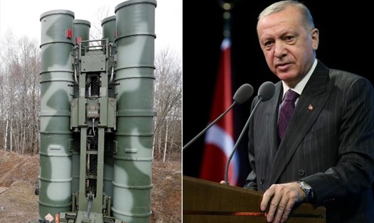 Tổng thống Recep Tayyip Erdogan xác nhận Thổ Nhĩ Kỳ thử S-400 của Nga. Ảnh: RT/Reuters