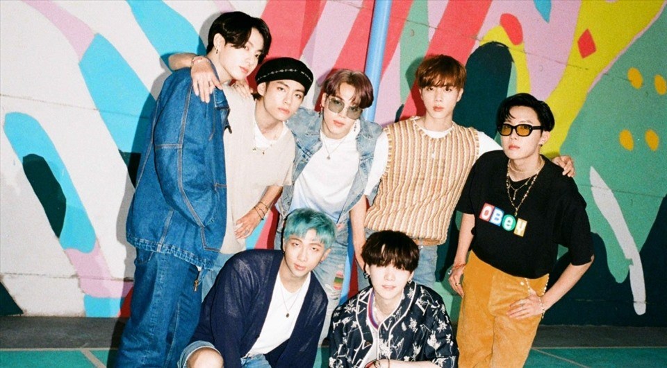 7 chàng trai nhóm BTS. Ảnh chụp màn hình. 7 chàng trai nhóm BTS. Ảnh chụp màn hình.