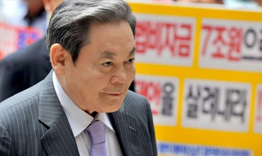 Cố Chủ tịch Tập đoàn Samsung Lee Kun-hee. Ảnh: AFP