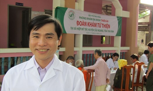 Bác sĩ chuyên khoa 2 Phùng Phước Nguyên. Ảnh Trương Thanh Liêm.