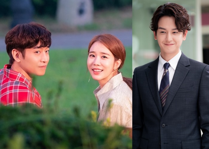 Hình ảnh hậu trường của bộ 3 diễn viên Eric, Yoo In Na và Im Joo Hwan. Ảnh chụp màn hình.