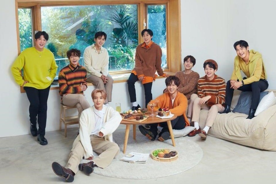 Nhóm Super Junior. Ảnh chụp màn hình. Nhóm Super Junior. Ảnh chụp màn hình.
