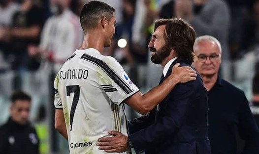 Ronaldo là hạt nhân trong lối chơi tấn công mà HLV Pirlo xây dựng cho Juventus. Ảnh: Getty.