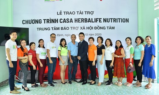 Lễ trao tài trợ Chương trình Casa Herbalife Nutrition