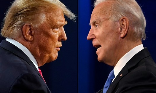 Ông Joe Biden duy trì lợi thế dẫn trước ông Donald Trump khi chỉ còn 9 ngày nữa tới ngày bầu cử. Ảnh: AFP