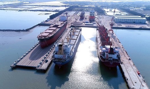 Khu Đầm Nhà Mạc được định hướng phát triển khu dịch vụ cảng biển, cảng biển công nghiệp và đô thị. Ảnh: Việt Hoa