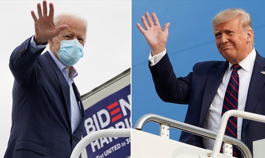 Trong cuộc bầu cử Mỹ 2020, ông Joe Biden quyên góp gần 1 tỉ USD, trong khi ông Donald Trump huy động được gần 600 triệu USD. Ảnh: Reuters