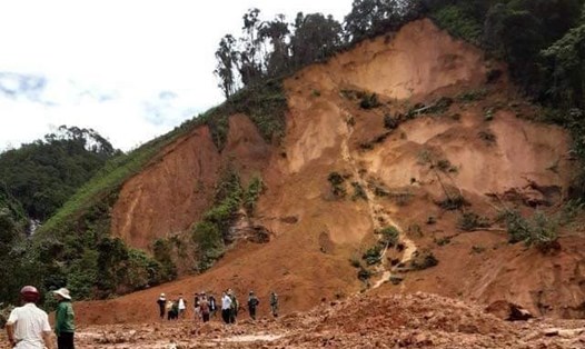 Một số huyện miền núi ở Quảng Nam đã xảy ra sạt lở, khiến nhiều người chết.