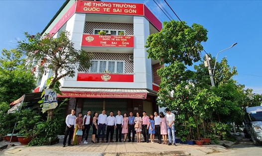 Trường Trung cấp Quốc tế Sài Gòn ra mắt phân hiệu tại An Giang. Ảnh: Nhà trường cung cấp