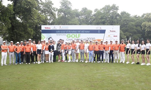 Khai mạc Tiền Phong Golf Championship 2020. Ảnh: Mạnh Thắng