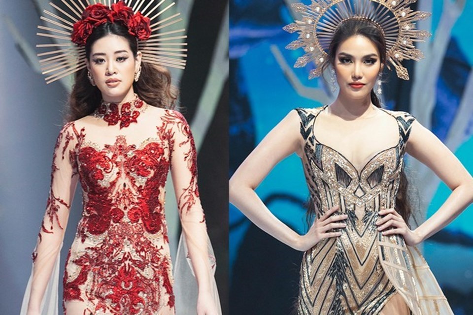 Khánh Vân, Lan Khuê diện loạt thiết kế gợi cảm, "đốt mắt" trên sàn diễn. Ảnh: NSCC Khánh Vân, Lan Khuê diện loạt thiết kế gợi cảm, "đốt mắt" trên sàn diễn. Ảnh: NSCC
