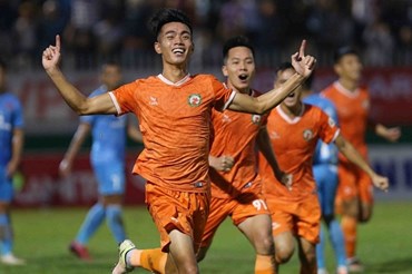 Bình Định giành chức vô địch giải hạng Nhất 2020. Ảnh: Duy Nam