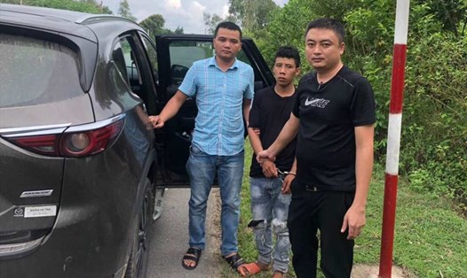 Đối tượng cướp giật Trần Văn Mạnh Hùng bị bắt giữ. Ảnh: Công an cung cấp.