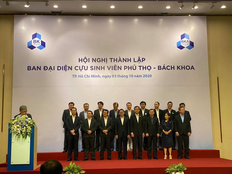 Ra mắt Ban đại diện Cộng đồng cựu sinh viên Phú Thọ - Bách Khoa. Ảnh: Nhà trường cung cấp Ra mắt Ban đại diện Cộng đồng cựu sinh viên Phú Thọ - Bách Khoa. Ảnh: Nhà trường cung cấp