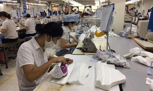 Công nhân lao động tại các DN Dệt May là CĐCS thuộc Công đoàn Dệt May Việt Nam sẽ được nâng cao trình độ, kỹ năng nghề. Ảnh minh họa: Hải Anh