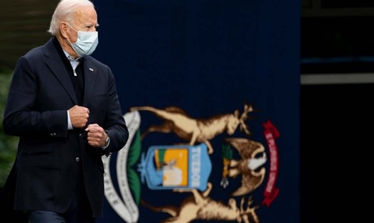 Ông Joe Biden - ứng viên đảng Dân chủ trong cuộc bầu cử Mỹ 2020. Ảnh: AP.