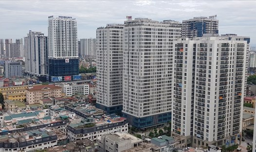 Thị trường bất động sản tại Hà Nội khan hiếm dòng sản phầm thuộc phân khúc bình dân. Ảnh Cao Nguyên.