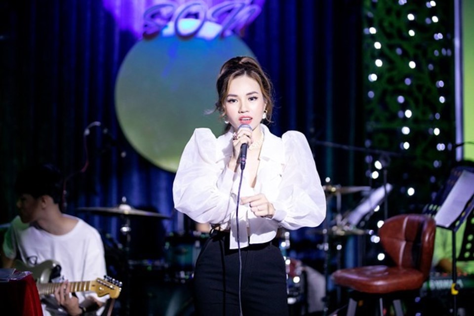 MC Hoài Trinh kỷ niệm 20 năm làm nghệ thuật. Ảnh: NSCC MC Hoài Trinh kỷ niệm 20 năm làm nghệ thuật. Ảnh: NSCC