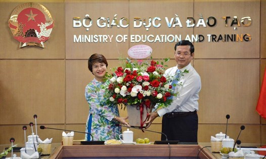 PGS. TS Nguyễn Thu Thủy được bổ nhiệm Vụ trưởng Vụ Giáo dục Đại học. Ảnh: PV