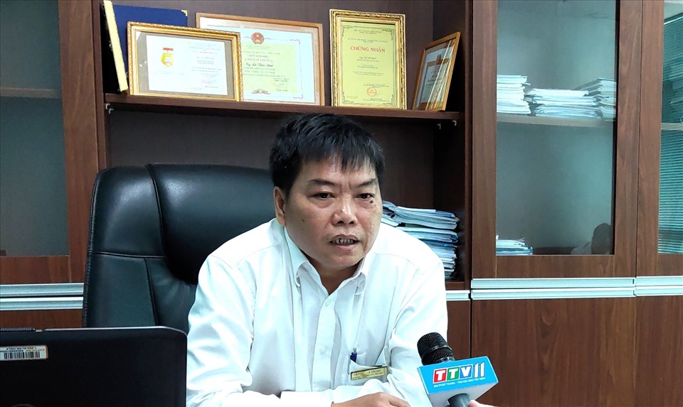 Anh Lê Tấn Đạt, tác giả sáng kiến “Tời cuốn và thu hồi dây cáp”. Ảnh LĐLĐ Tây Ninh cung cấp