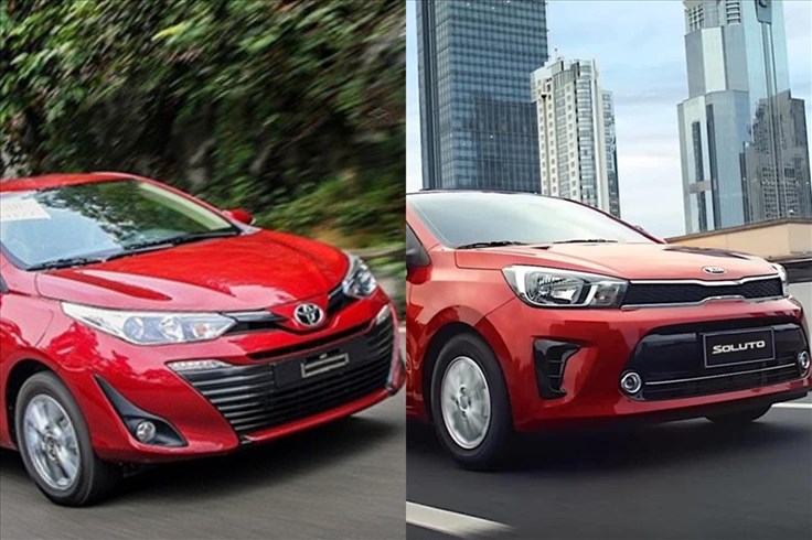 Toyota Vios - Kia Soluto: "Già gân" đối đầu tân binh phân khúc giá rẻ
