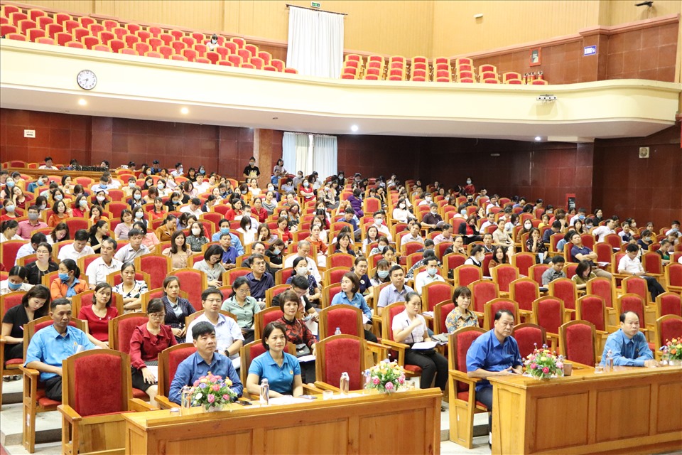 Các đại biểu tham dự Hội nghị. Ảnh: Bùi Thị Thanh Thuỷ.