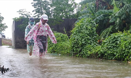 Đà Nẵng tiếp tục cho học sinh, sinh viên nghỉ học vì mưa lũ. Ảnh: Hữu Long