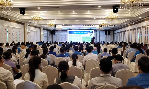 Ngày 8.10, LĐLĐ tỉnh Đồng Nai đã tổ chức hội nghị triển khai Bộ Luật Lao Động năm 2019. Ảnh: Minh Châu