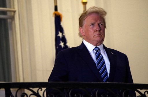 Tổng thống Donald Trump sẽ không tham gia tranh luận bầu cử Mỹ lần 2 với ông Joe Biden khi ủy ban tranh luận tuyên bố sẽ tổ chức theo hình thức trực tuyến. Ảnh: AFP.