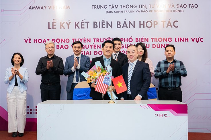 Amway Việt Nam hợp tác với Cục Cạnh tranh bảo vệ người tiêu dùng