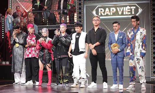 Những gương mặt vào vòng chung kết "Rap Việt". Ảnh: Vie