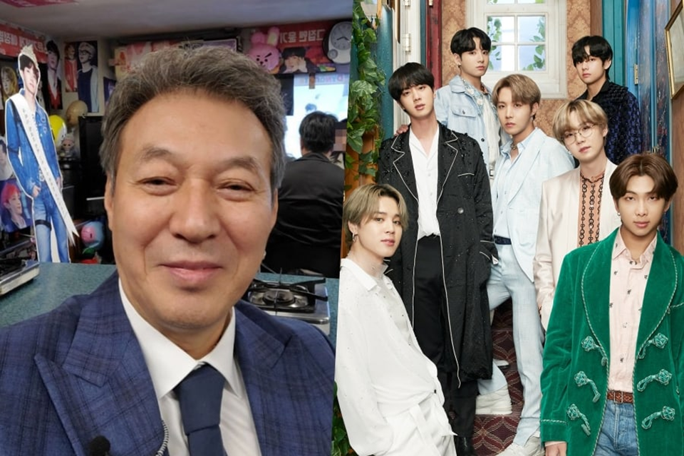 Nam diễn viên Kim Kap Soo trở thành thành viên cộng động người hâm mộ BTS. Ảnh: Soompi Nam diễn viên Kim Kap Soo trở thành thành viên cộng động người hâm mộ BTS. Ảnh: Soompi