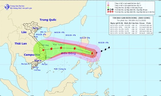 Tin bão mới nhất: Siêu bão Goni đổ bộ Philippines và suy yếu, giật cấp 17.
