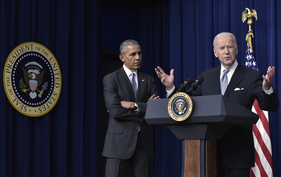 Ông Joe Biden từng là Phó Tổng thống dưới thời ông Barack Obama 8 năm. Ảnh: AFP