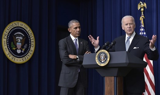 Ông Joe Biden từng là Phó Tổng thống dưới thời ông Barack Obama 8 năm. Ảnh: AFP