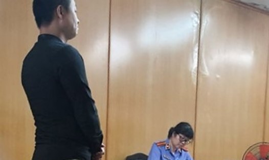 Bị cáo Choi Chang Sik tại phiên tòa. Ảnh: Tú Anh