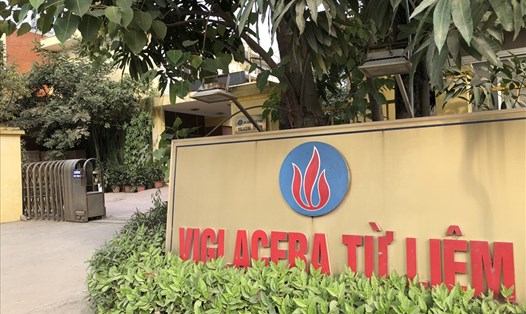 Trụ sở Công ty cổ phần Viglacera Từ Liêm tại xã Bình Minh, huyện Thanh Oai, Hà Nội. Ảnh: Bảo Hân.