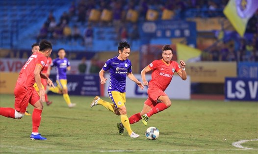 Tiền vệ Lê Tấn Tài tiếp tục gắn bó với câu lạc bộ Hà Nội thêm 1 năm nữa. Ảnh: Đông Đông